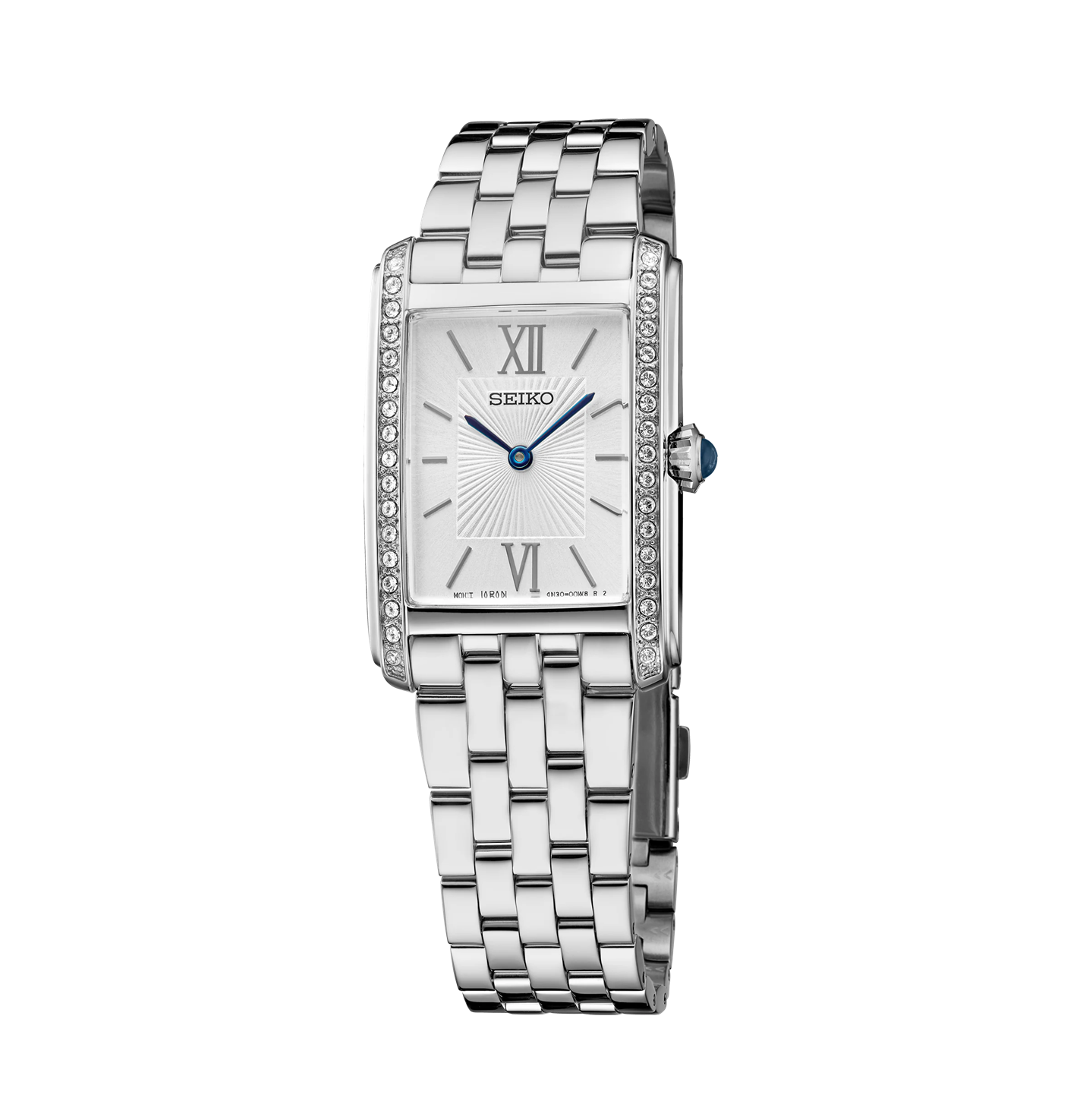 Essentials Crystal-set Bezel, Tank Style,