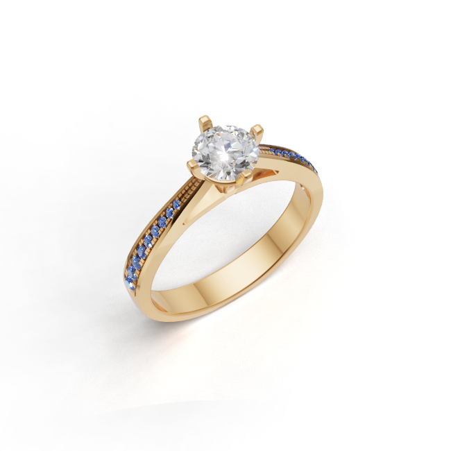 round-14k yellow gold|round-18k yellow gold