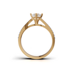 round-14k yellow gold|round-18k yellow gold