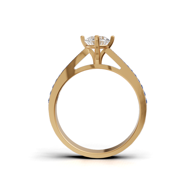round-14k yellow gold|round-18k yellow gold