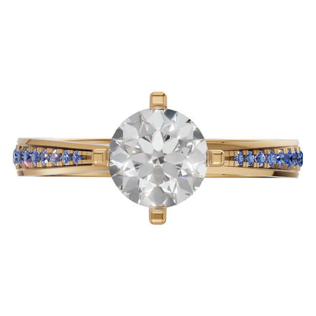 round-14k yellow gold|round-18k yellow gold