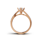 round-14k rose gold|round-18k rose gold