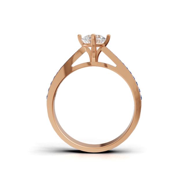 round-14k rose gold|round-18k rose gold