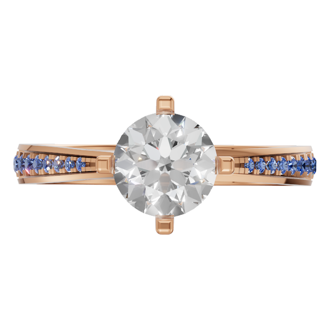 round-14k rose gold|round-18k rose gold