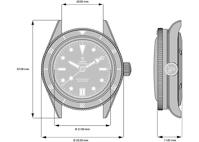 Superman Dato, CMM10, 41 White/Black