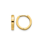 14 Karat Yellow Gold Tiny Huggies