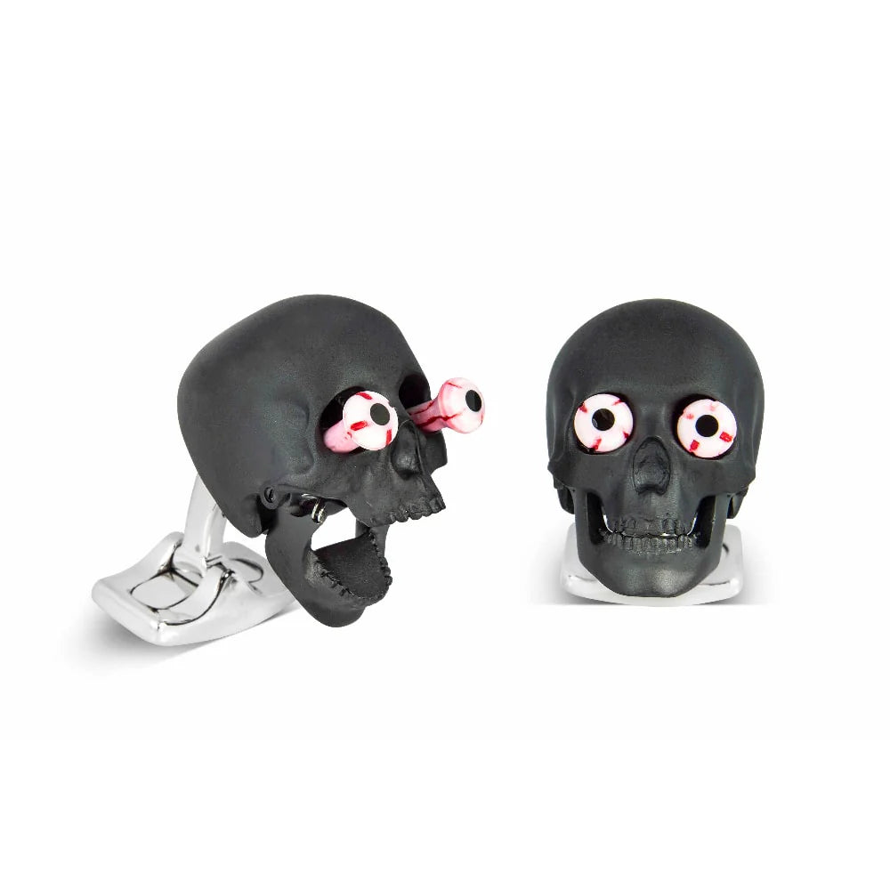 Popping Eye Skull Cufflinks