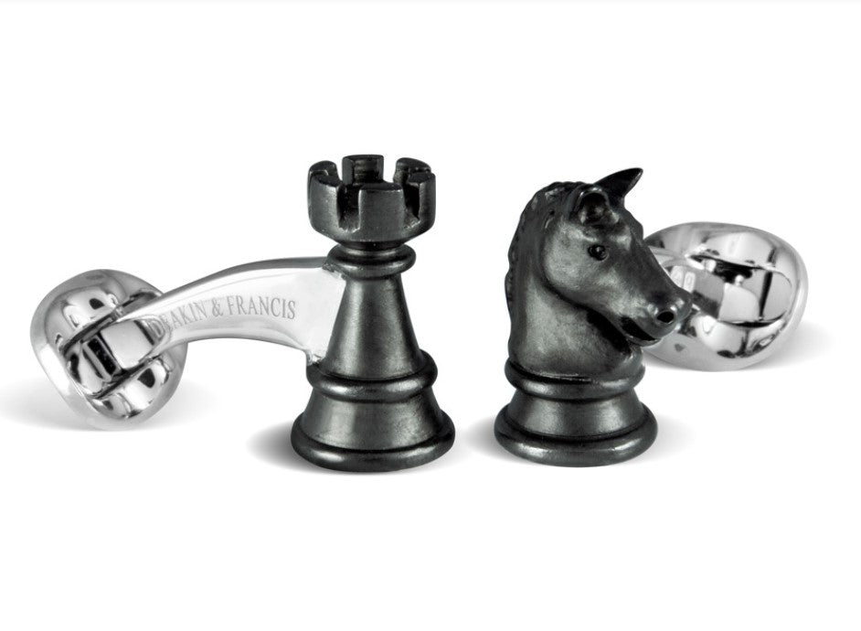 Silver Chess Pieces