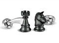 Silver Chess Pieces