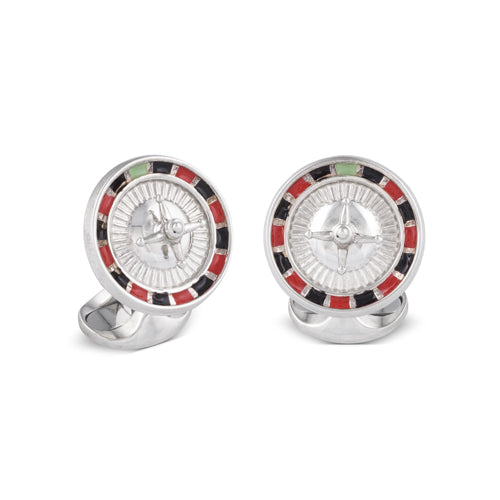 Silver Roulette Wheels