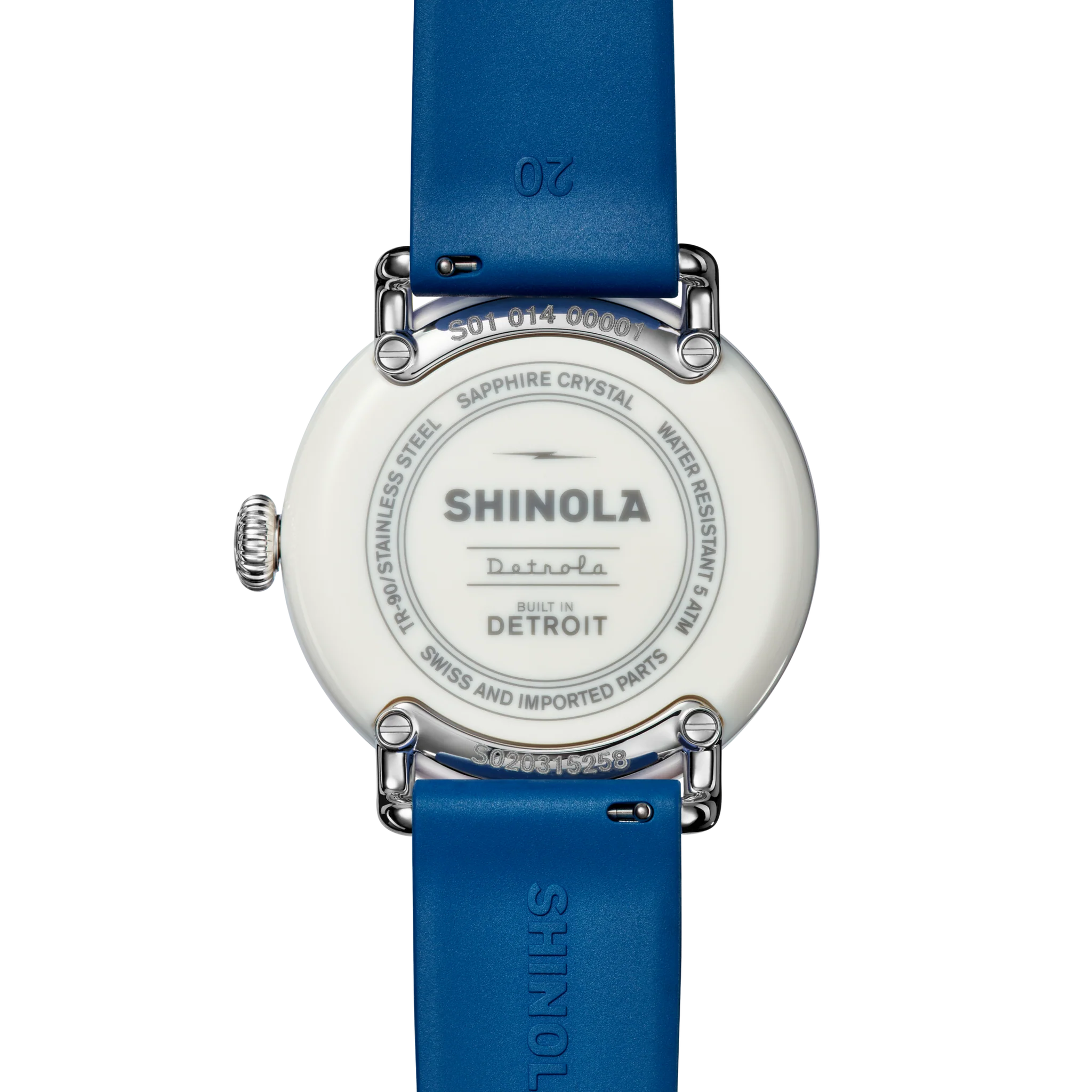 Detrola 3-Hand, Blue Dial (Limited Colour)