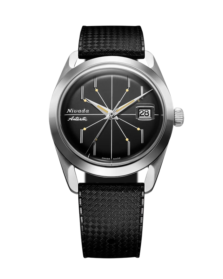 Antarctic Spider 38 Date, Black Dial