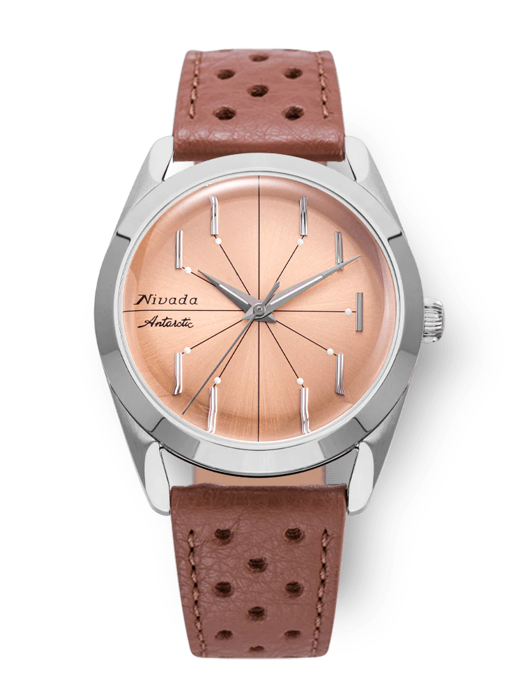 Antarctic Spider 38, Salmon Dial