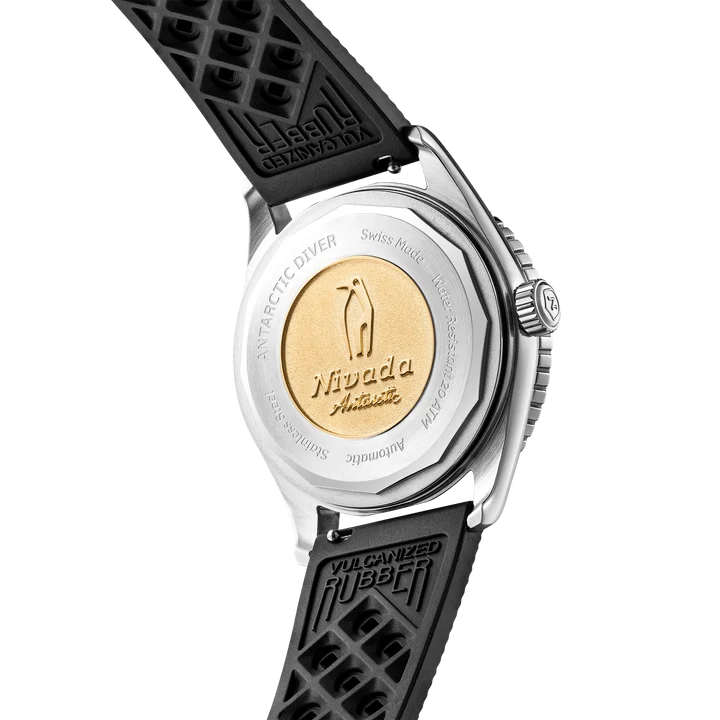 Antarctic Diver Aquamar, Black Dial