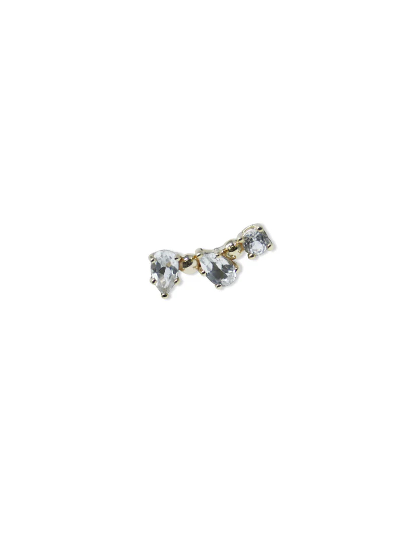 14Y Mel Soldera Petite CT Ear Crawler (Right)