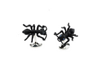 Blackened Silver Jungle Ant Cufflinks