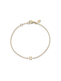 14 Karat Love Letter Star of David Bracelet