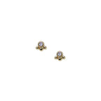 14 Karat Mel Soldera Phanie Diamond Stud