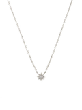 Silver Micro Aztec WS North Star Necklace