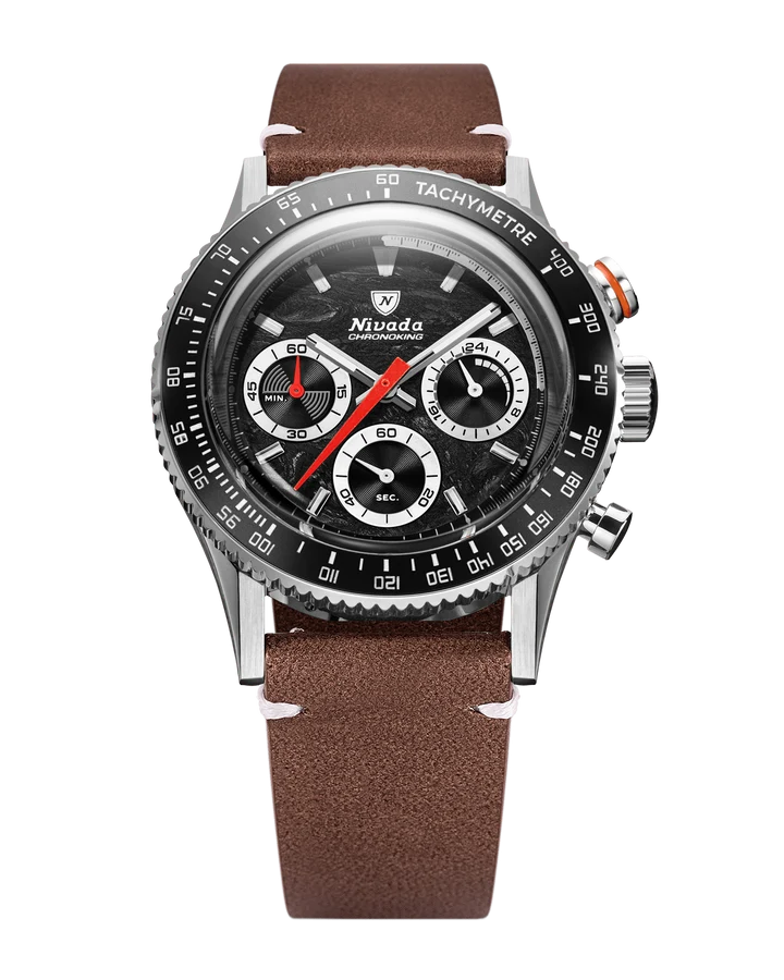 Chronoking Mecaquarz Racing Carbon, (Tachymetre)