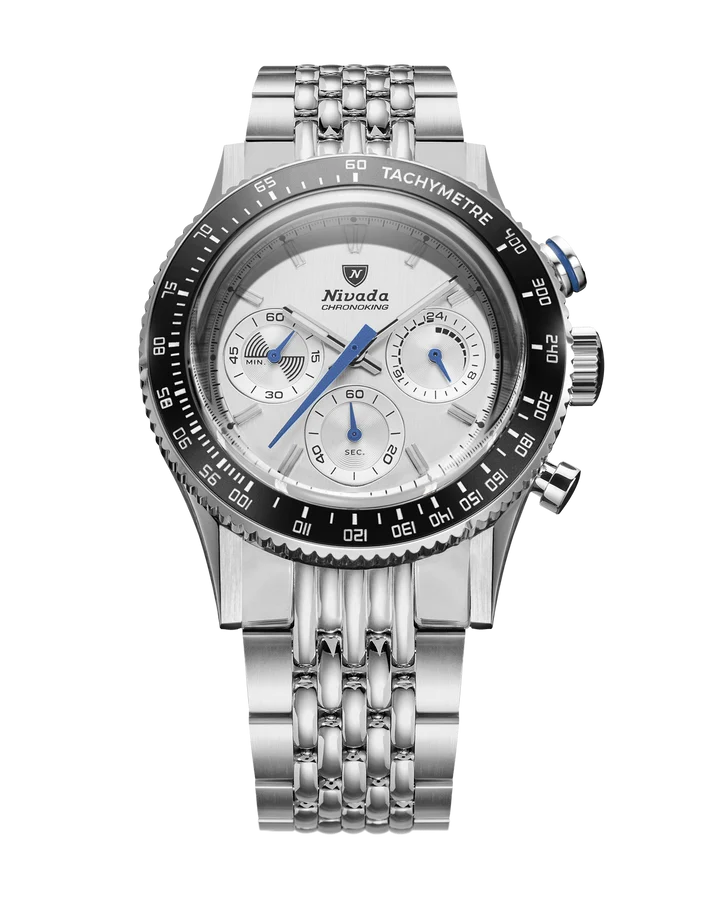 Chronoking Mecaquartz Racing Grey, (Tachymetre)