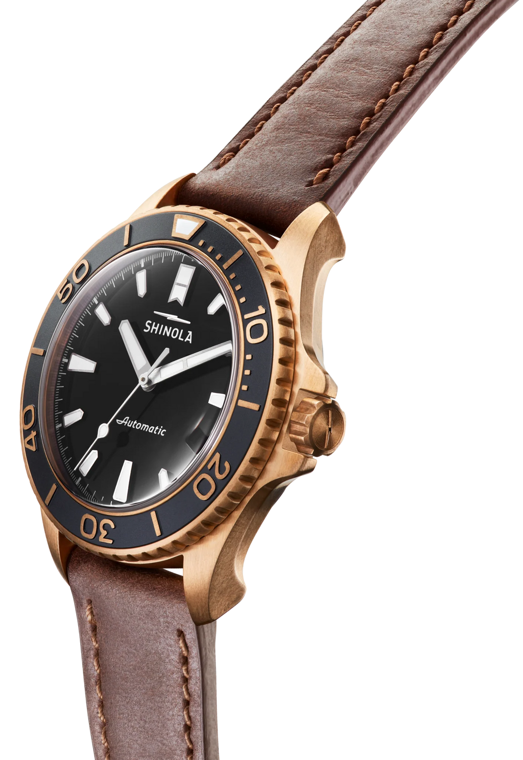 The Monster Bronze Automatic 43mm Black Dial