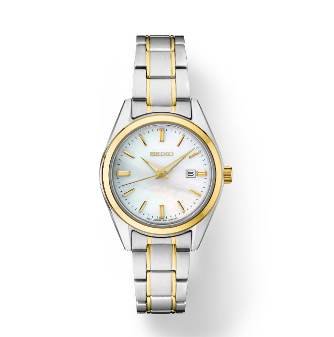Essentials Quartz, MOP Dial, SS Bracelet