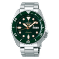 Seiko 5 Sport Green Dial Metal Bracelet