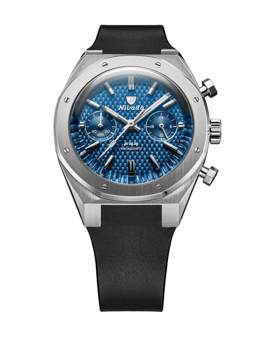 F77 SST Mecaquartz Chronograph, Blue