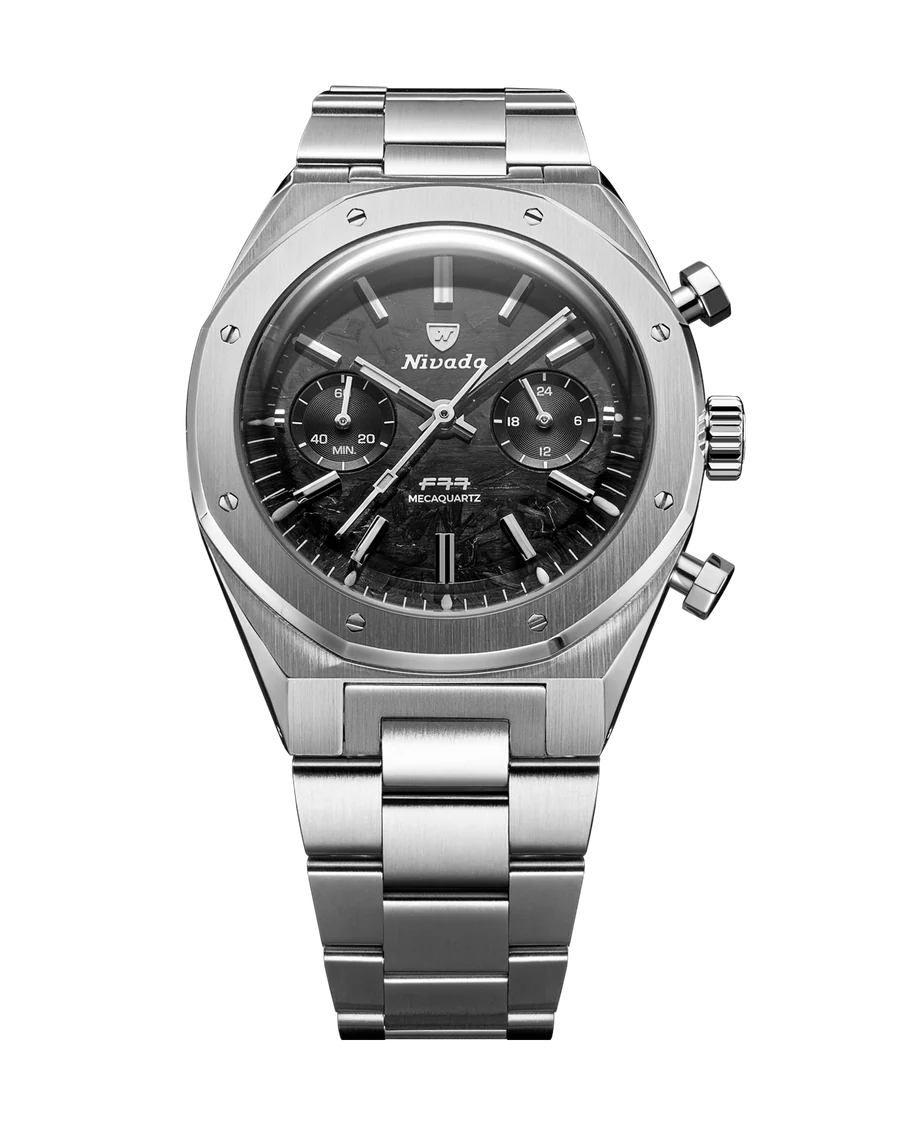 F77 SST Mecaquartz Chronograph, Carbon