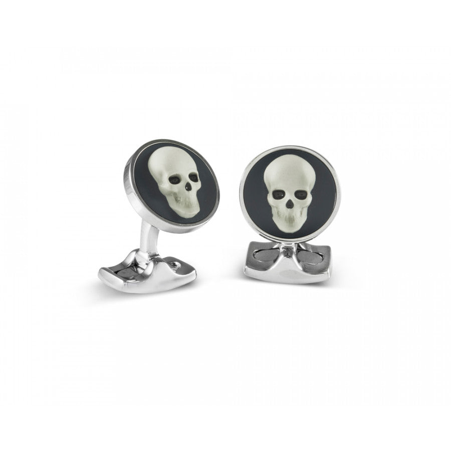 Skull Cameo Cufflink
