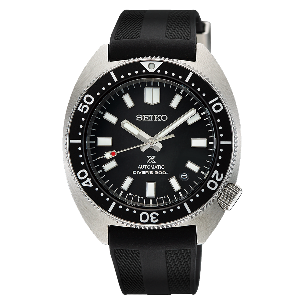 Prospex Turtle, Black Dial/Bezel, Silicone Strap