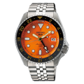 Seiko 5 GMT Orange/Black