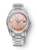 Antarctic Spider 38 Date, Salmon Dial