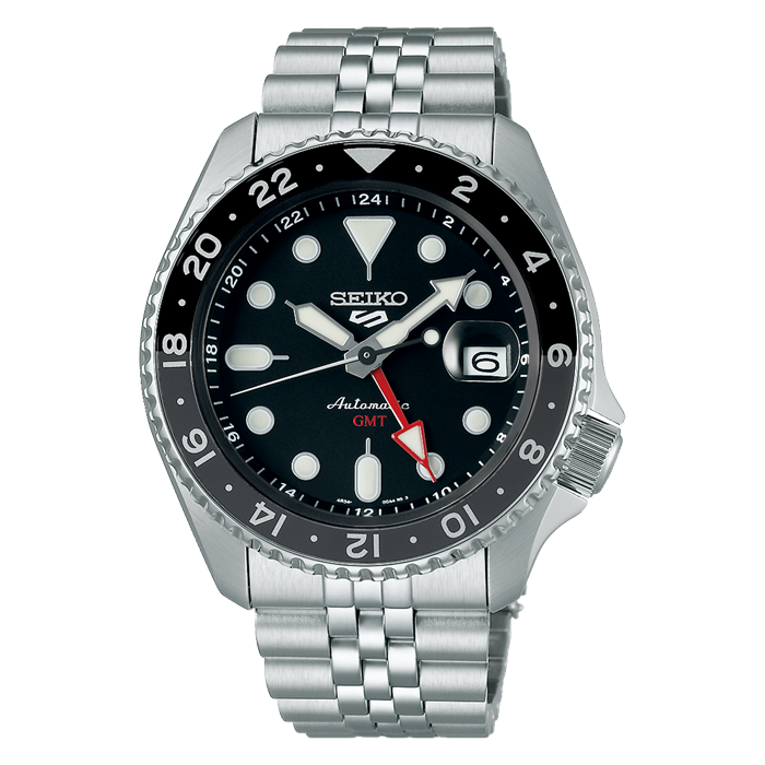 Seiko 5 GMT Black/Black