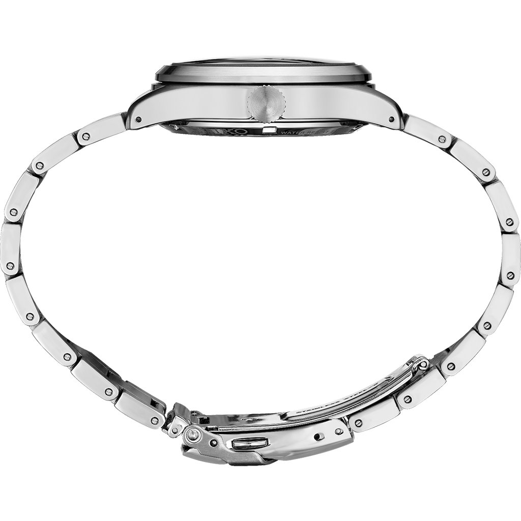 Seiko 5 Sport Black Dial SS Bracelet
