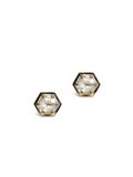 14 Karat Yellow Gold Bolt Studs 5mm