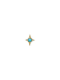 14 Karat Gothic Diamond Stud