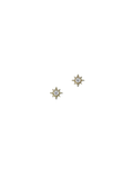 14 Karat Micro Aztec Diamond Stud