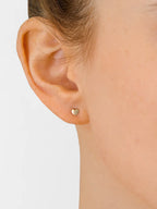 14Y Micro Heart Stud