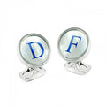 Self-levelling Initial Cufflink