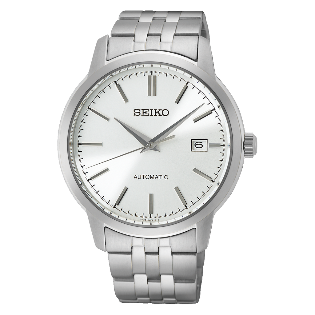 Essentials White Dial Automatic, SS Bracelet