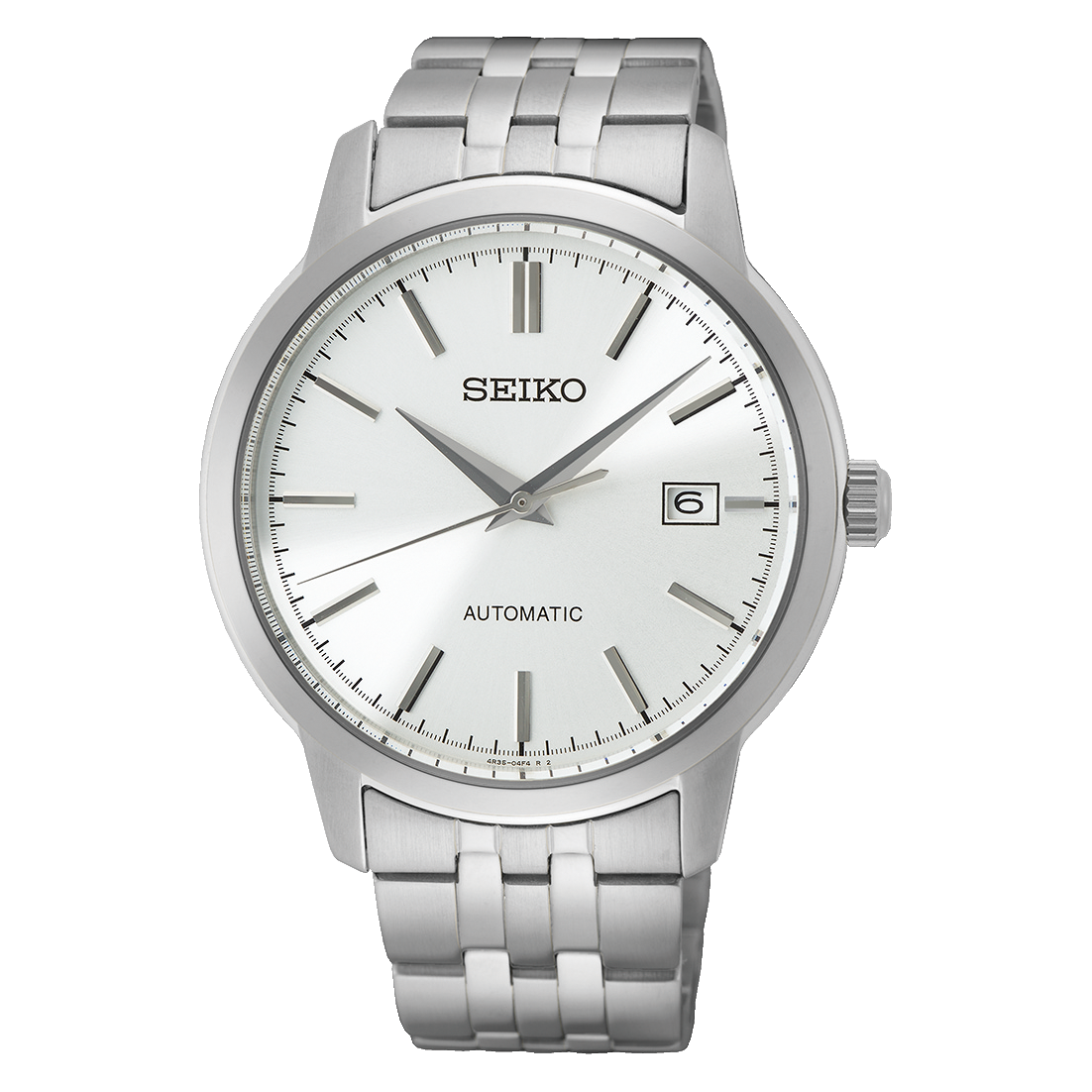 Essentials White Dial Automatic, SS Bracelet