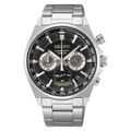 Essentials Chrono, Black, SS