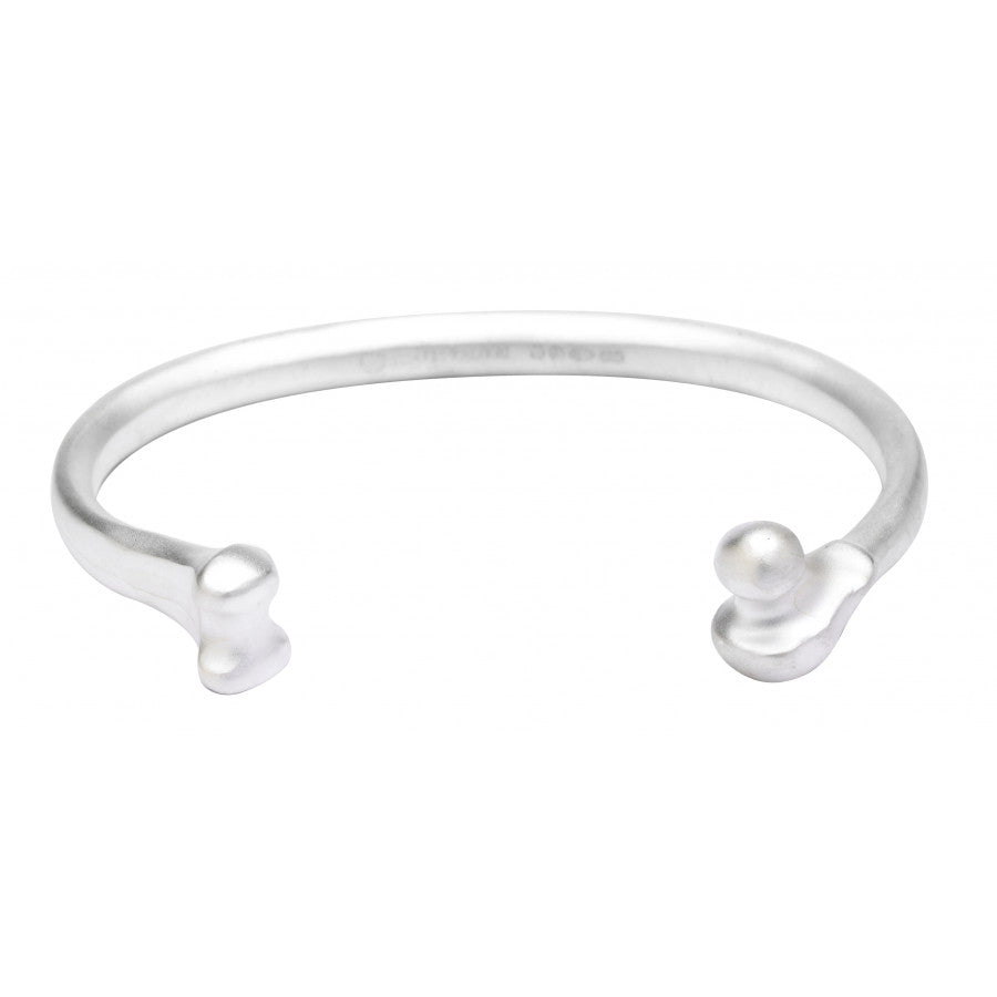 Silver Bone Bangle