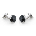 Silver Small Dome With Onyx