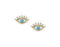 14 Karat Gold Mel Soldera Evil Eye Lash Studs
