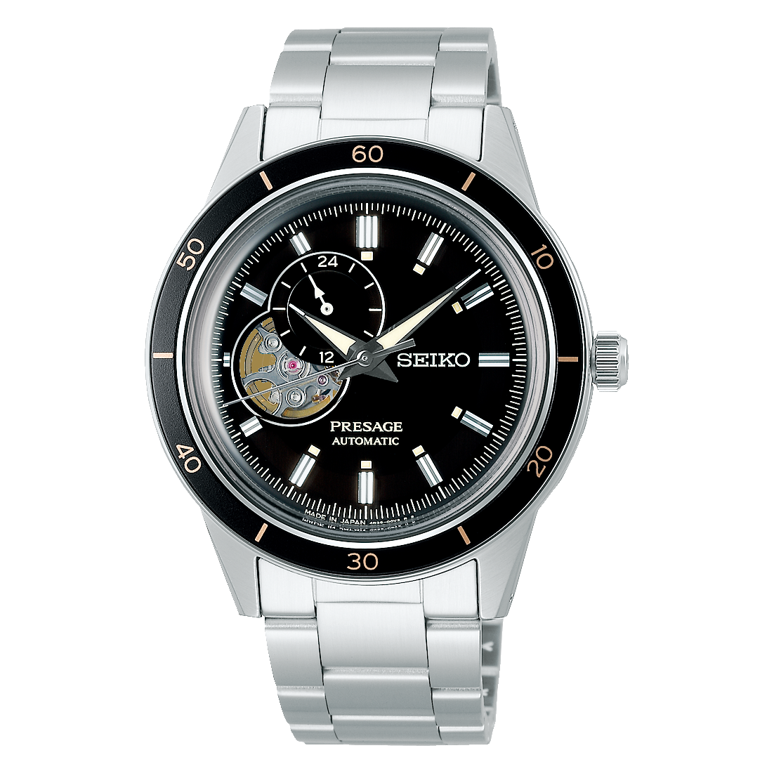 Presage Style 60's Series Black OH Dial