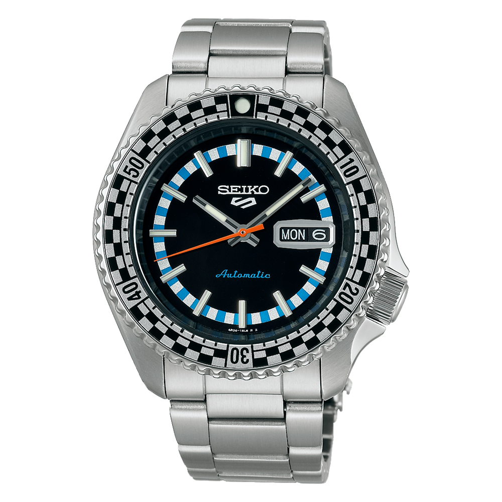 Seiko 5 Sport Rally Black