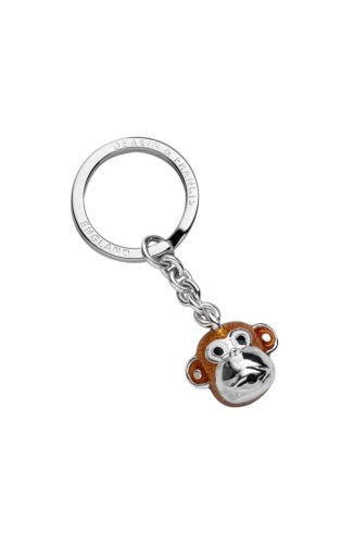 Monkey Head Key Ring